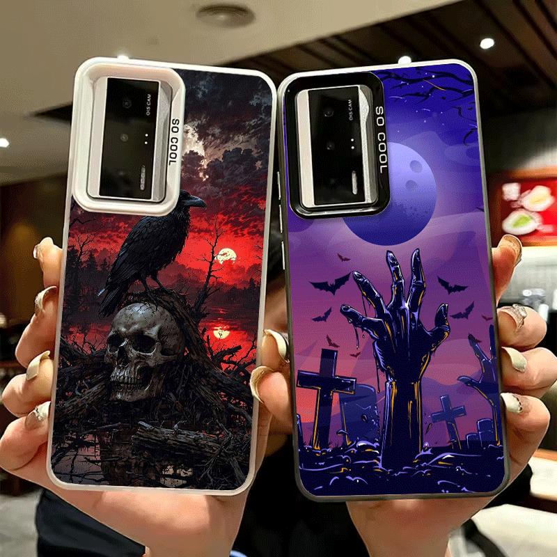 Gothic Vampire Scarlet Art Shockproof Phone Case for Xiaomi Poco X7 X6 X5 X3 Pro F7 Ultra M8 Redmi 15C 15 14C 13C 12C 10C 13 12