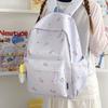 Schoolbag Small Fresh Sweet Soft Girl Backpack Large Capacity Lightweight Weight Casual Backpack Cartoon Cute Schoolbag Schoolgirl