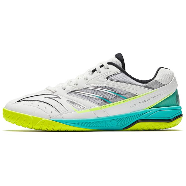 

Новая амортизация Anta, противоскользящая и износостойкая функциональность, мужские низкие кроссовки, бело-серебристо-зеленые 412510961-2 42