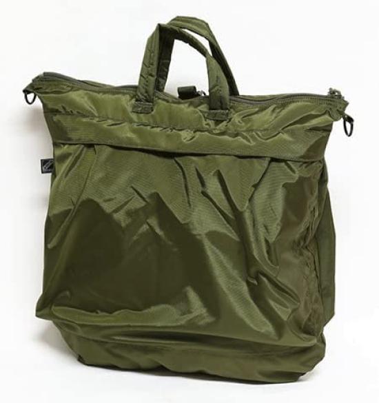 US Military Style 1970s Helmet Bag with Shoulder 11L for Air and Survival Use J-TECH Strap, (FOLIAGE GREEN), U.S. Force, Motorcycle, Tactical,