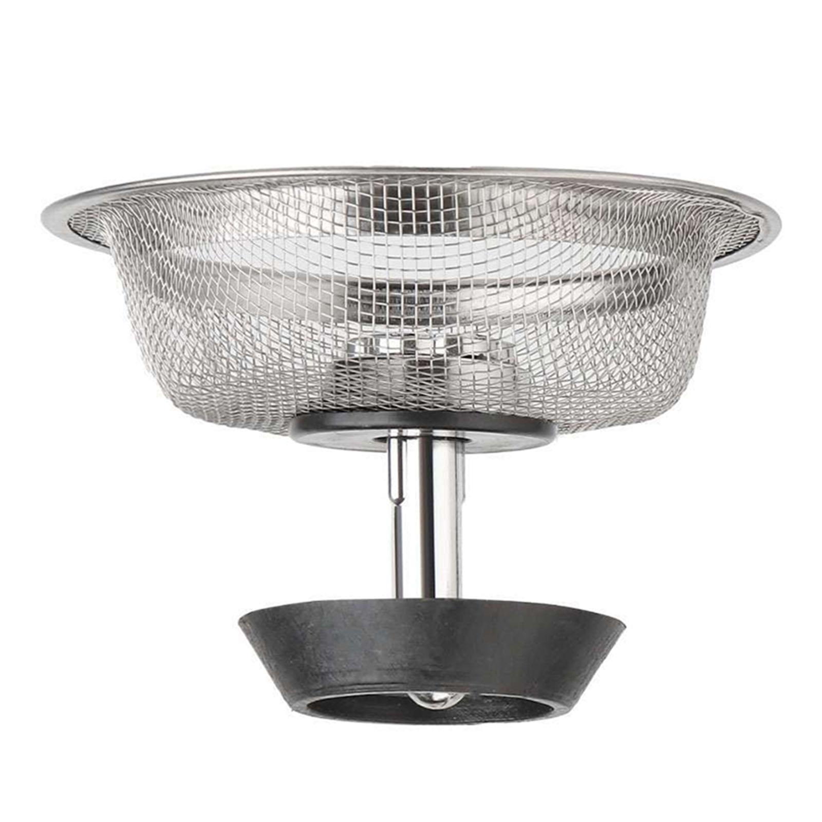 Sink Strainer Drain Basket Replacement Silver Color Stainless Steel 1PC 8.3*5cm Practical Useful Home Improvement China Mainland