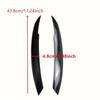 For VW Jetta MK6 Sagitar NCS 2010‑2018 Headlight Eyebrow Eyelid Cover Trim 1Pair Headlamp Eyelid Stickers