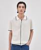 Theknitcompany Orea Herringbone Polo Cardigan 2 Colors