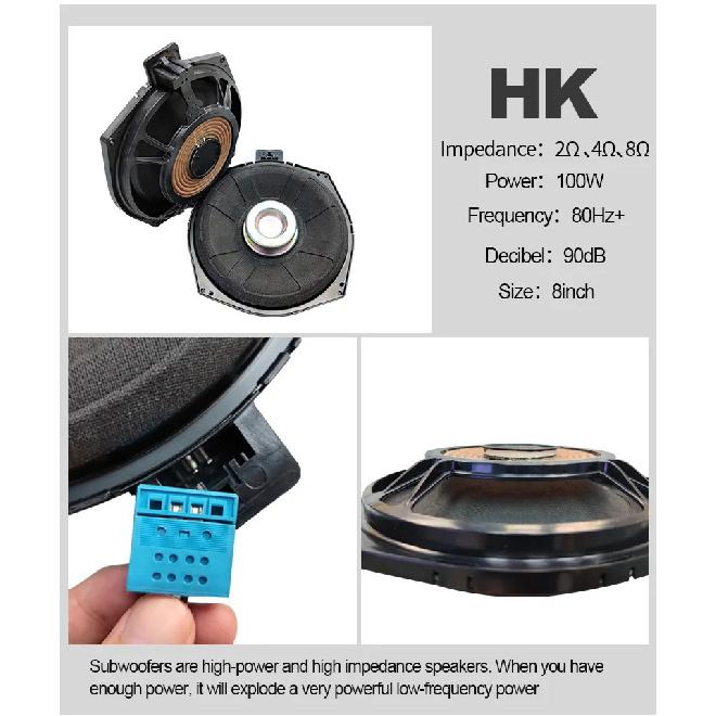 Car Tweeter Covers For Bmw F34 3GT 3 Series Speakers Audio Trumpet Head tTeble Speaker ABS Original Model Fit High Quality Horn