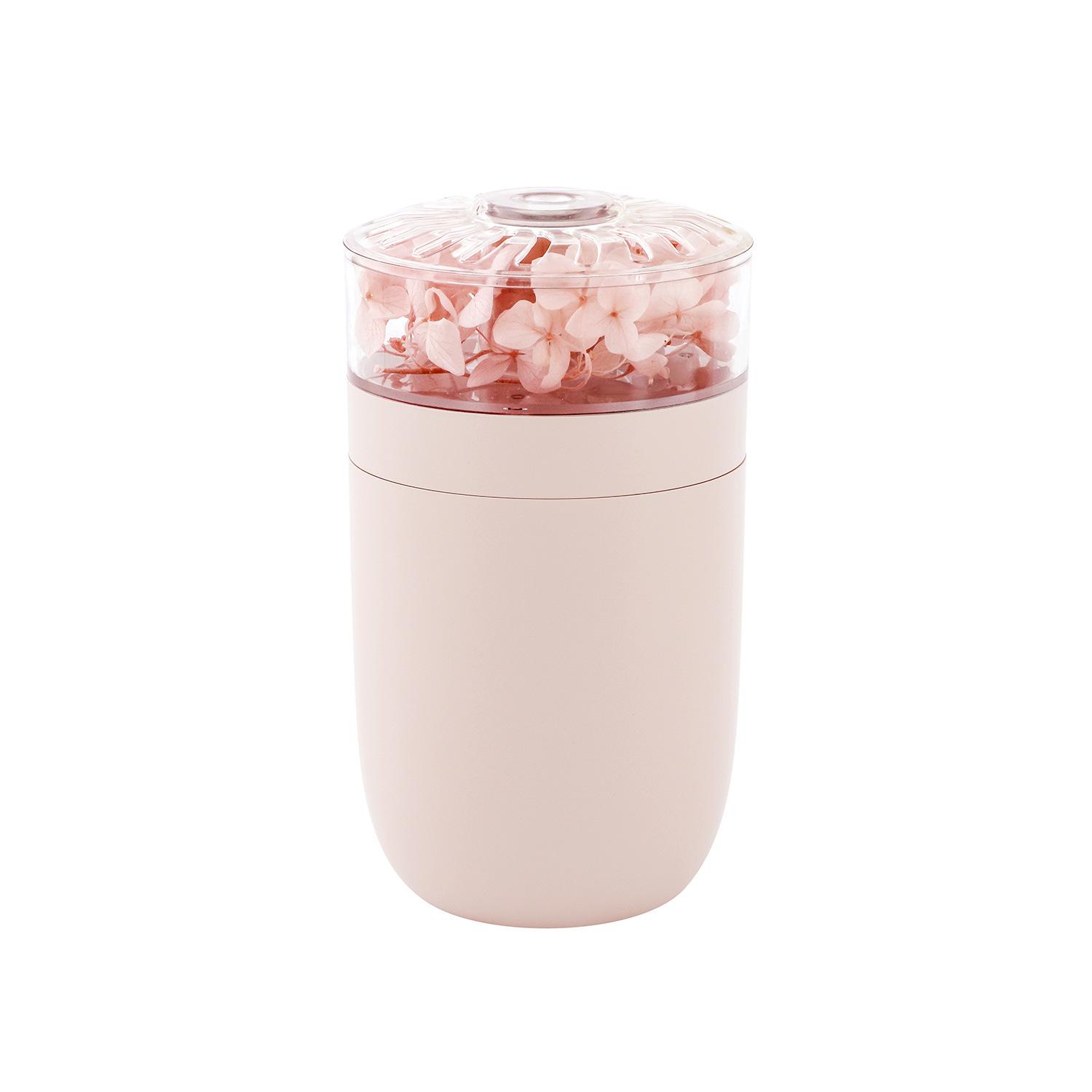 

7 colors Night Light Air humidifier Cool Mist Usb Led change Aroma Essential Oil Diffuser 230ML air humidifier Room Freshener рожевий