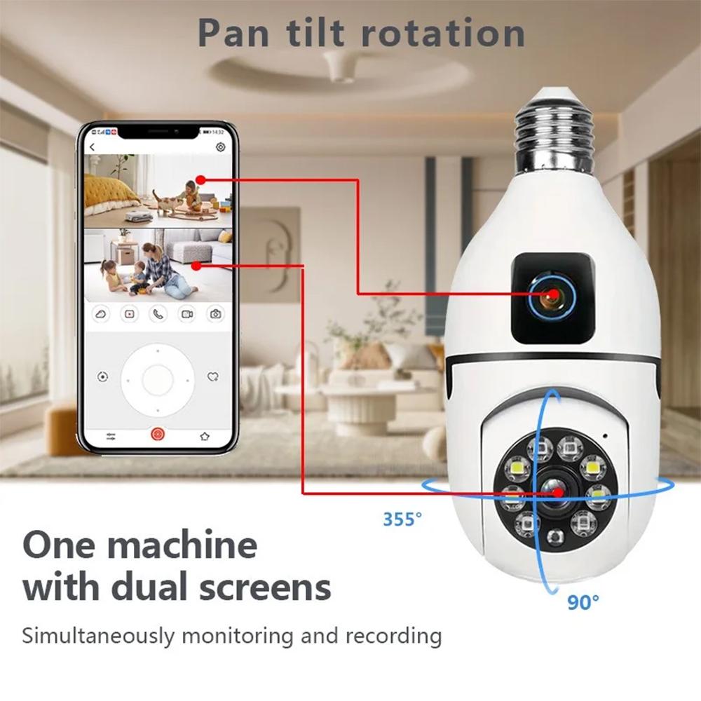 4K IP Camera 8MP Speed Dome AI Automatic Tracking Night Vision PTZ Camera Smart Home Indoor Wireless Wifi Camera Surveillance