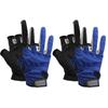 2 Pair Three Finger Fishing Gloves Neoprene Breathable Gloves with Antiskid Convex Point
