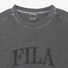 Hwilla Pigment Washed Lettering Short Sleeve T-Shirt (Fs262Rs01X001042)