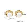 Brincos de Pérola com Diamante Mais Vendidos Brincos de Zircônia de Alta Qualidade Brincos da Moda para Menina