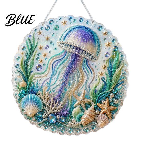 Faux Pearl Painting Bead Work Theme Art Kit Ocean Kit Coastal DIY Decorative Sparkling Sea