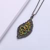 Gem Crystal Natural High-End Pendant Necklace Pendant Green Designer Craftsmanship Retro, Please Consult Customer Service Copper