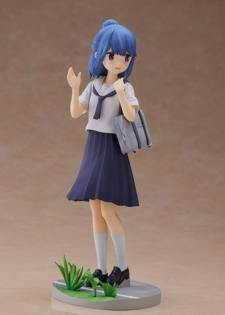 PM Office A PLUM Exclusive Shima Rin High School Student with Facial and Arm Scale PVC Complete Figure LPF213 [Junior Ver.] (Smiling Ver.) Parts, 1/7