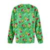 Women's Colorblock Sweatshirt Long Sleeve Round Neck Casual Comfortable Loose Lightweight Women's Sweatshirt