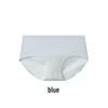 10A Quality Mid-Waist Ice Silk Seamless Panties for Women - Soft, Antibacterial Mulberry Silk Crotch