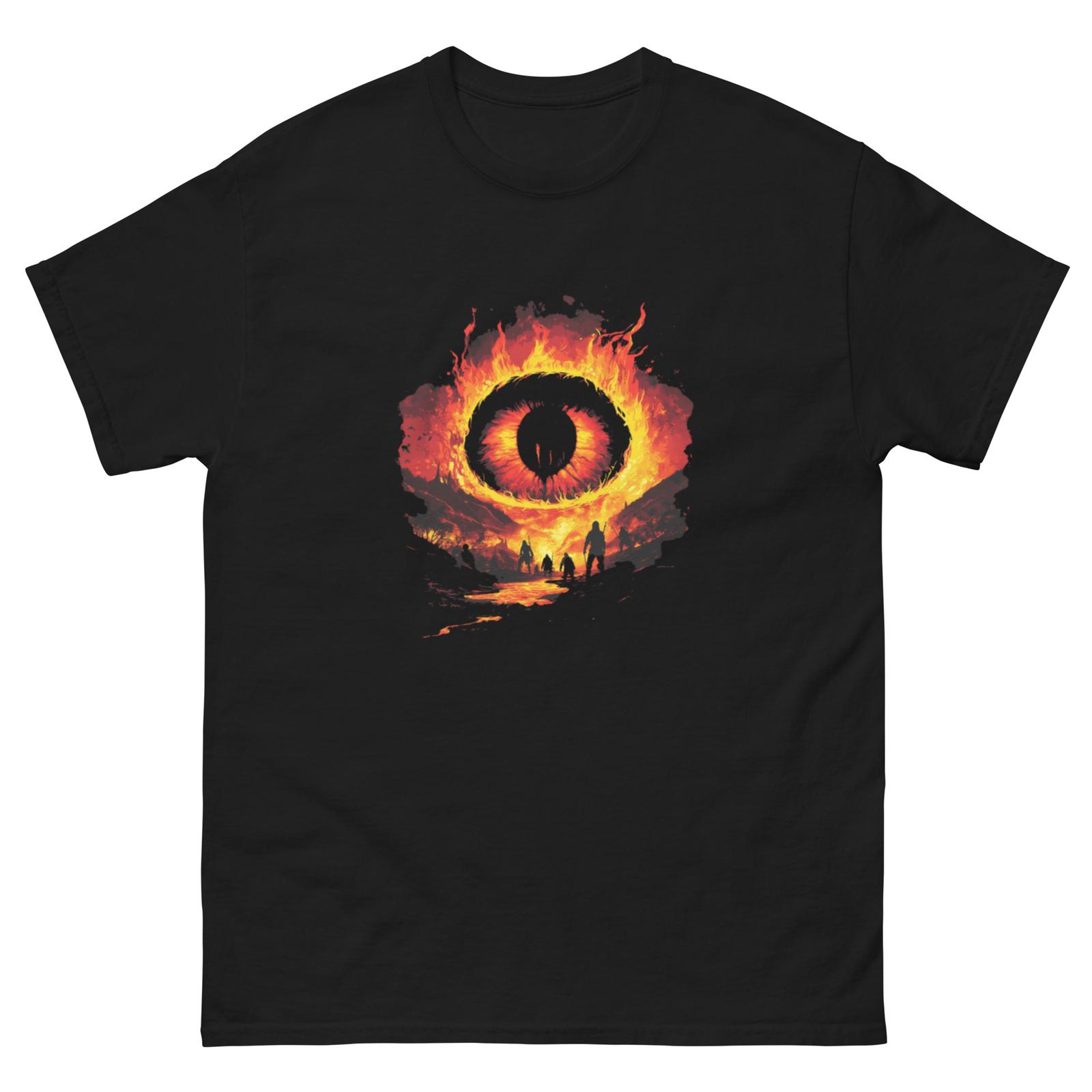 Eye of Sauron Lord of the Rings Tee, Movie Villain Shirts, LOTR Sauron T-Shirt Mens Womens Tees Top 4XL
