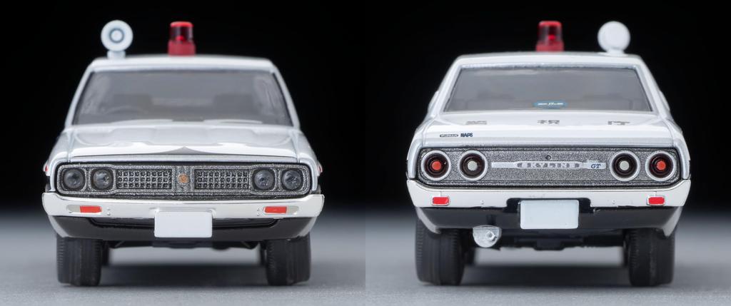 Tomica Limited Vintage Neo LV-N315a Nissan Skyline 2000GT Patruljebil Metropolitan Police Department 76 Års Ferdigprodukt