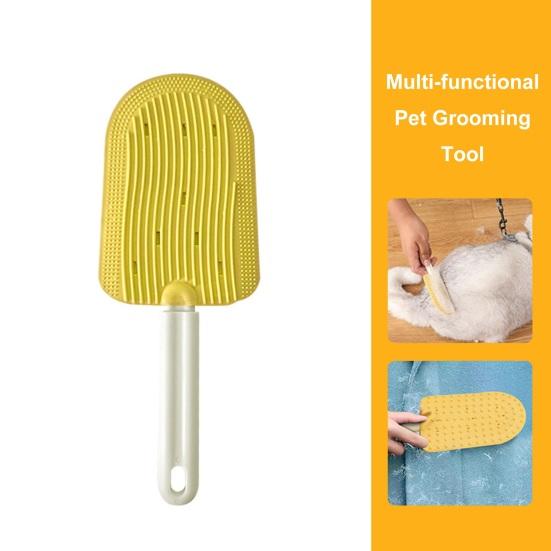 Katzenzungenkamm Cartoon Eis Katze Zungenbürste Haustierpflege Massage