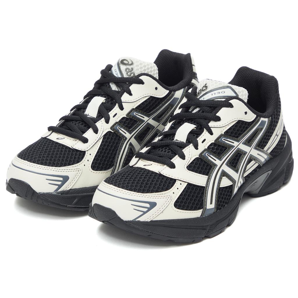 Asics Gel 1130 Support Low Top Casual City Commuting Running Shoes Unisex Black White 1203A609-001