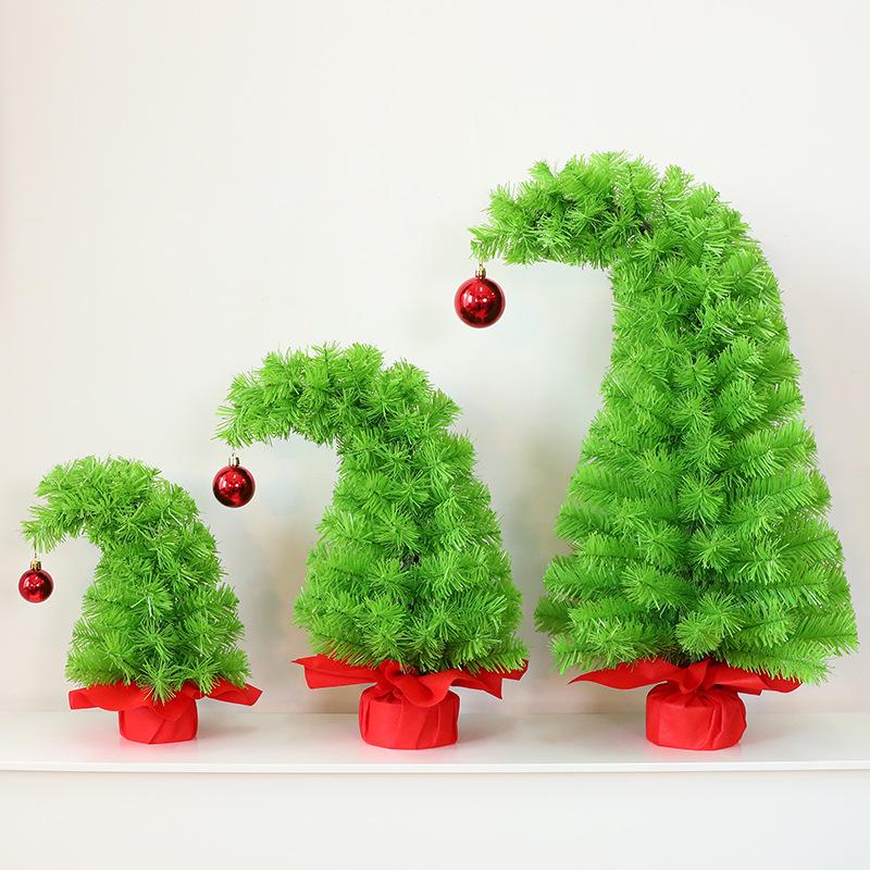 Yule Green Christmas Wreath Ornament for DIY Crooked Neck Tree Decorations