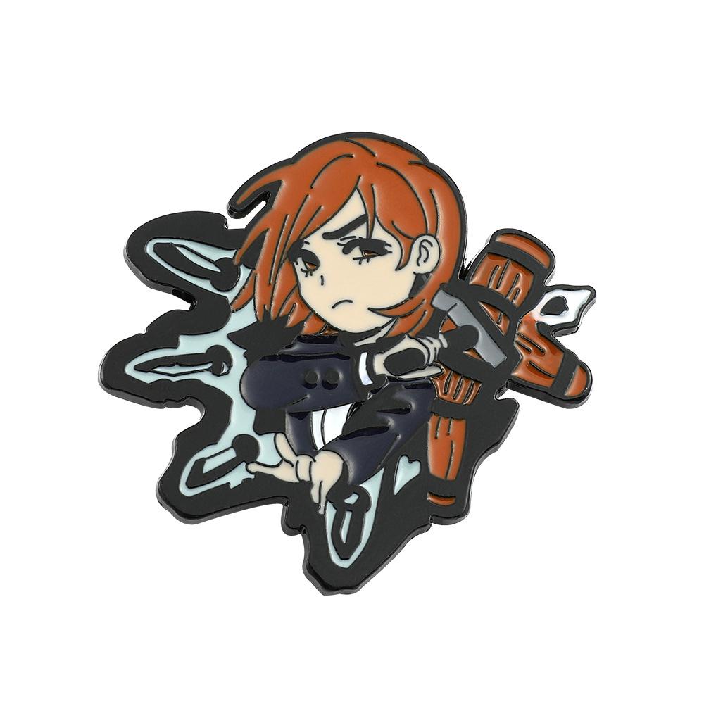 Горячие продажи, броши «Битва возвращения заклинаний пять братьев», японская анимация, периферия, двумерный эмалированный значок, украшение