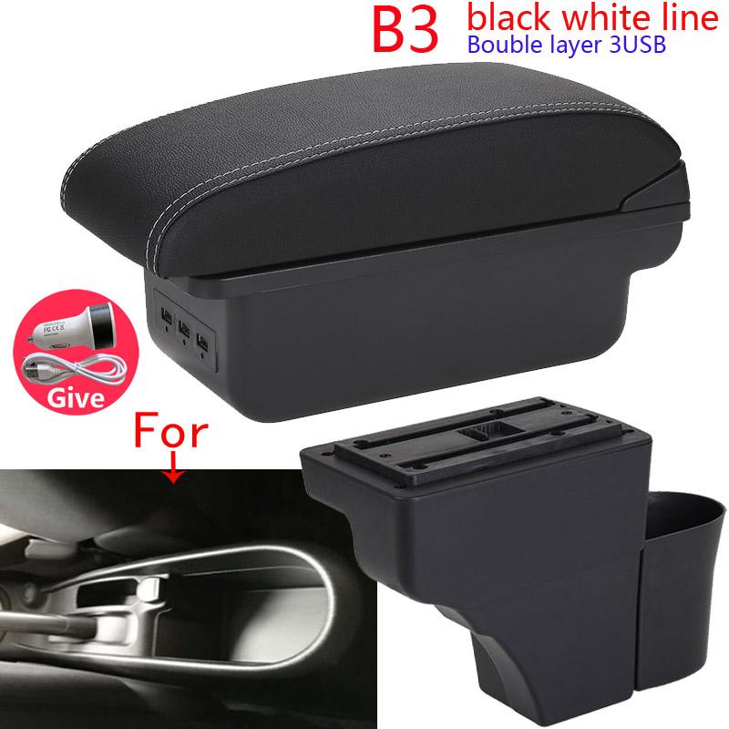 For Nissan Note Armrest Box For Nissan NOTE Car Armrest Interior Details Retrofit Parts Car Accessories Storage Box Ashtray
