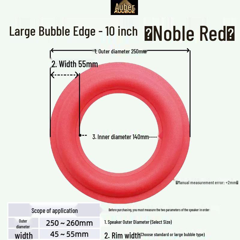 JBL Speaker Repair Foam Surround: Replacement Edge for 3/4/6/6.5/8/10/12 Inch Folding Ring
