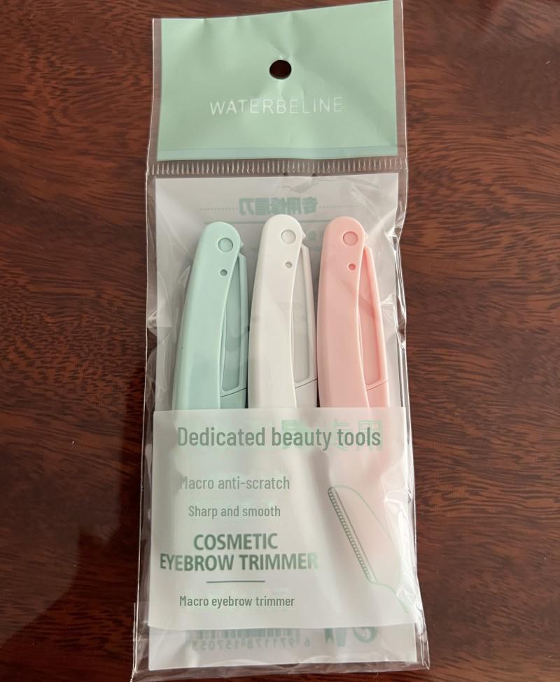 

Триммер для бровей Water Lotus для женщин — складная бритва и инструмент для макияжа для начинающих 3 pieces