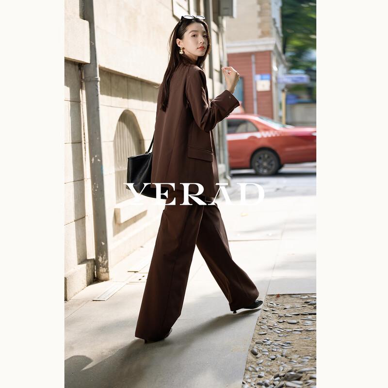 YERAD Women's Loose Wide-Leg Suit Pants