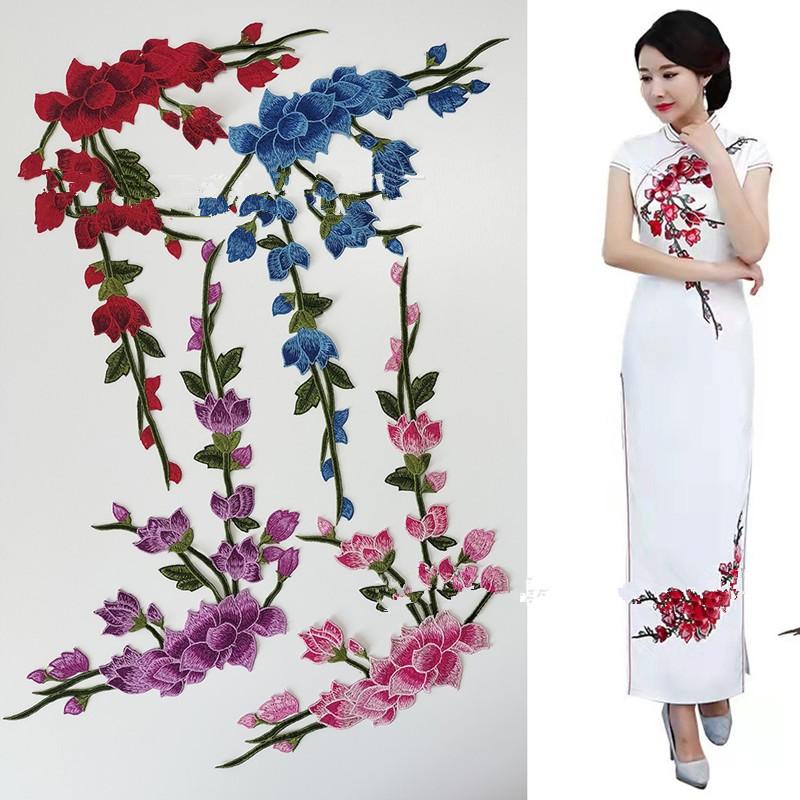 1pcs Flower Sewing Lace Applique for Garment Embroidery Lace Patches