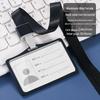 Aluminum Alloy ID Badge Lanyard with Card Holder