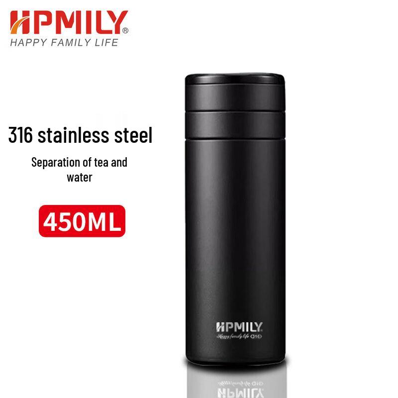 HPMILY 316 Stainless Steel Tea Infuser Thermos Mug