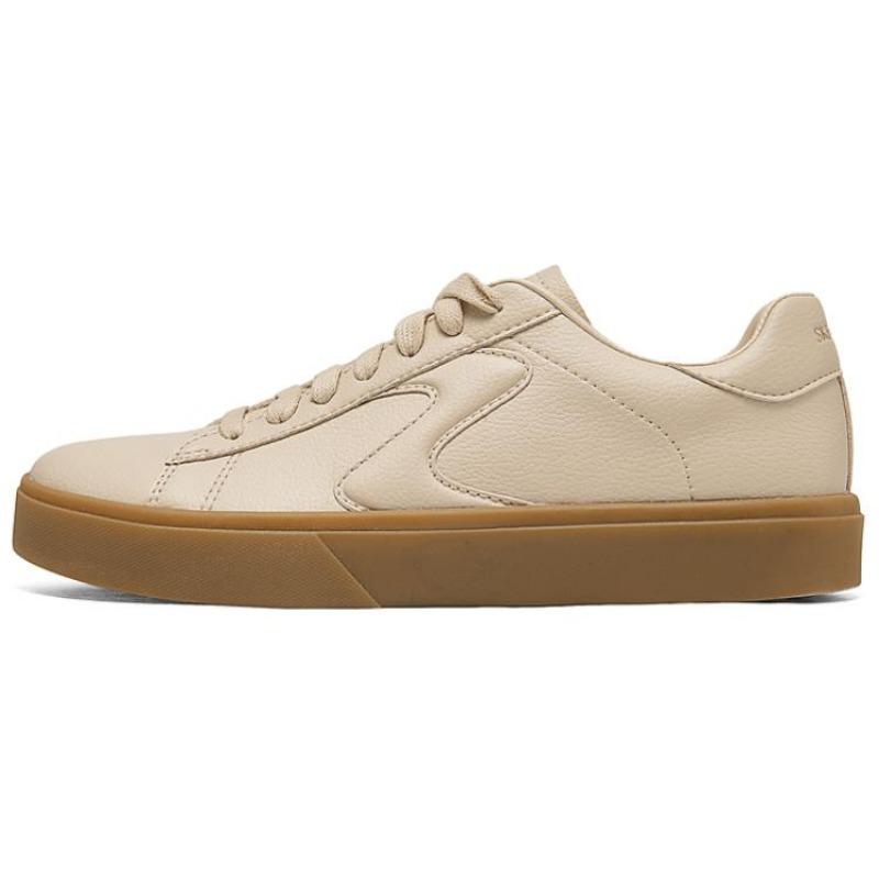 Skechers Eden LX Women Soft Thin Sole Wear Resistant Low Top Skate Shoes Tan 185011-TAN 35