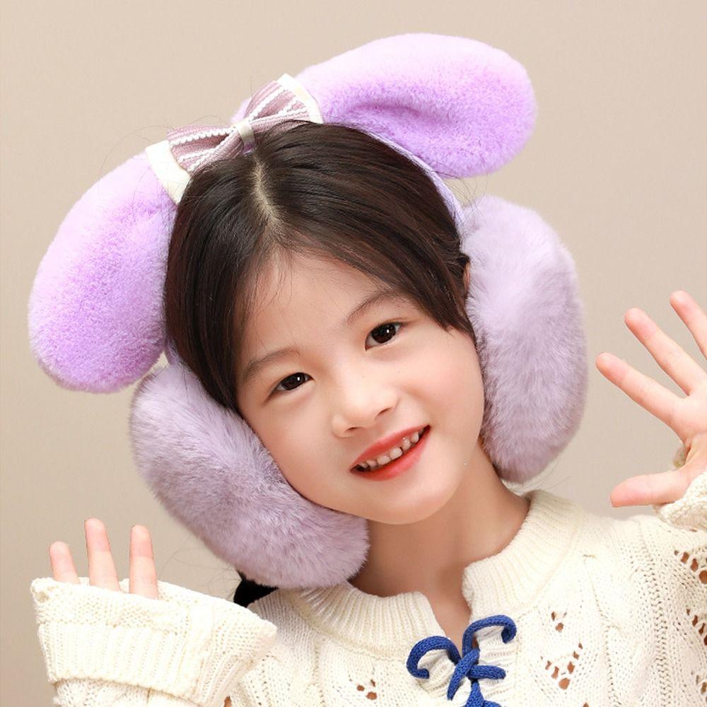 Windproof Earmuffs Autumn Winter Ear Warmer Fashion Plush Ear Cover