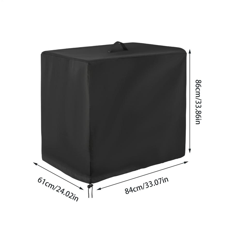Pool Pump Cover Sand Filter Cover Easy-Install Waterproof Strainer Enclosure For Debris Removal Pet Safety Child Protection