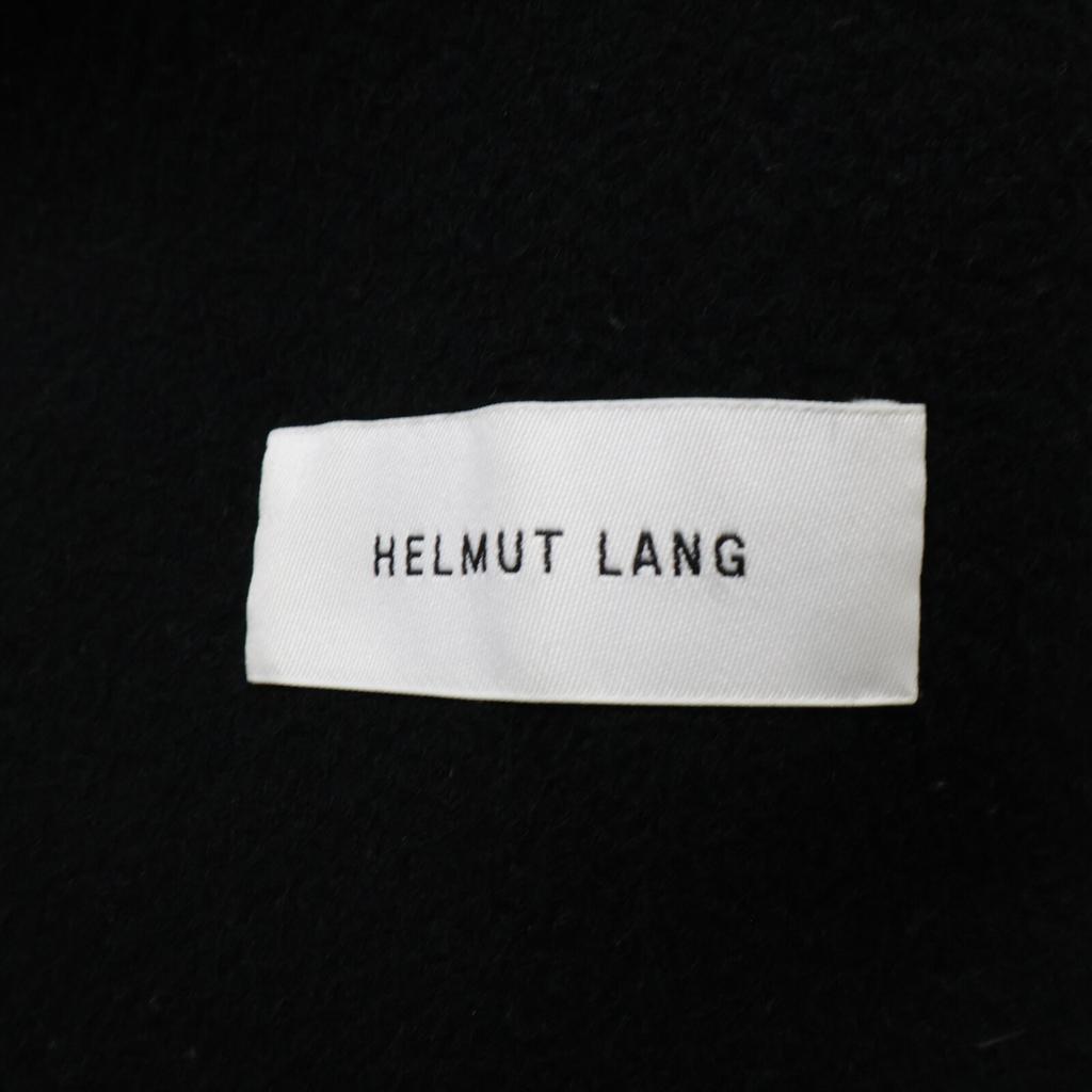 HELMUT LANG 16-6309101 Black Insight Out Wool Coat coat S blackUsed