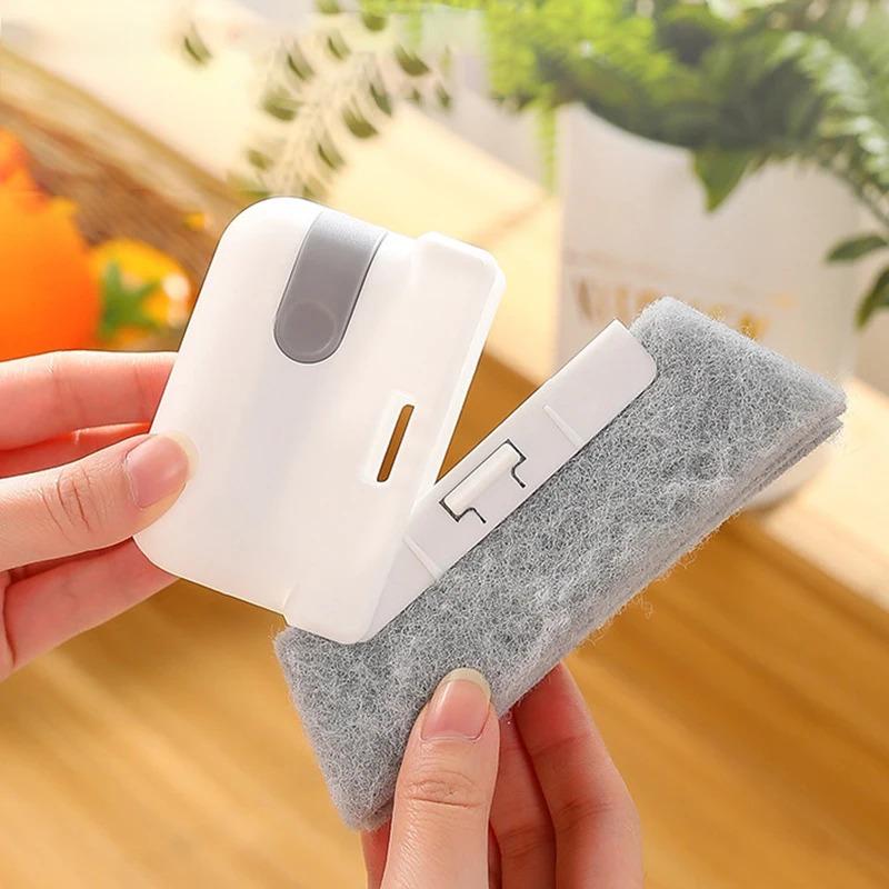 Window Groove Cleaning Brush, Window Groove Cleaning Tool, Small Brush for Sweeping Grooves, Brush for Cleaning Window Sill Gaps