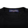 LOUIS VUITTON  1AGKMK L knit black cotton mens