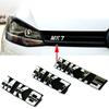 3D ABS Car Mm93 Styling Front Grille Emblem Badge Trims Decals Sticker For Volkswagen VW GOLF 6 7 MK6 MK7 MK7.5