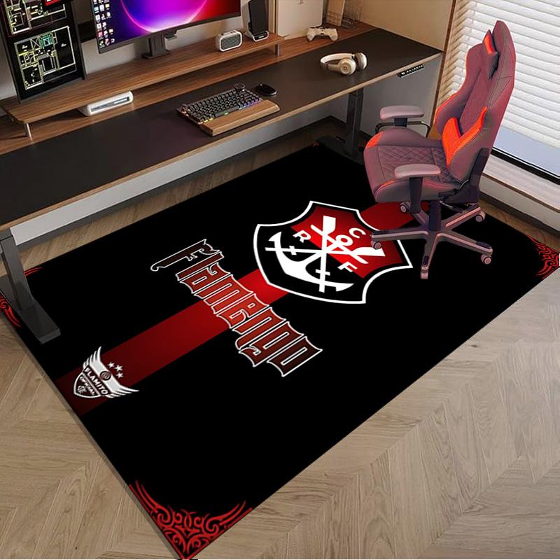 Football Club Printed Area Rug for Office, Chair Rug, Decorative Carpet Floor Mat, Large Size Fan gifts Christmas gifts