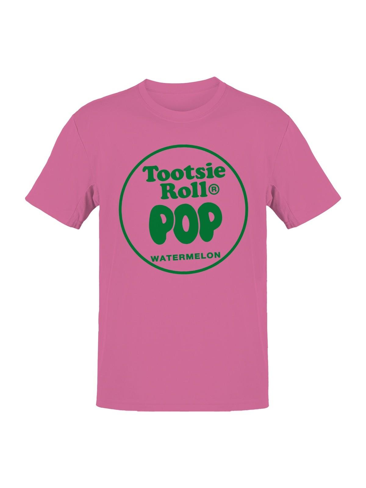 Officially Licensed Tootsie Roll Watermelon Tootsie Roll Pop Mens T-shirt XXXXL