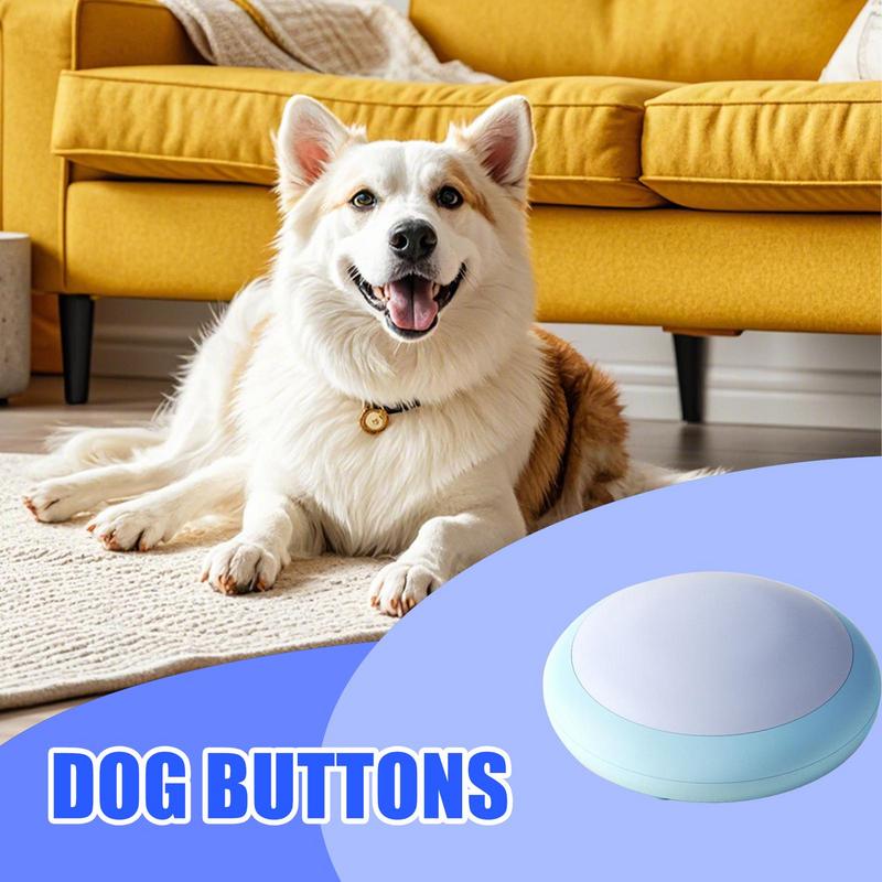 Dog Talking Buttons Recordable Communication Recorder Pet Toys Speaking Aids Training Tool Equipment For Door Outside Classroom