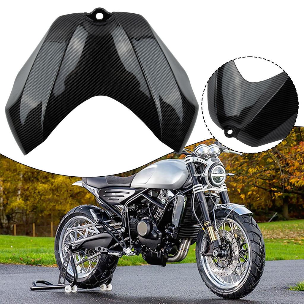 2Pcs Gas Tank Carbon Fiber Pattern Replace Install
