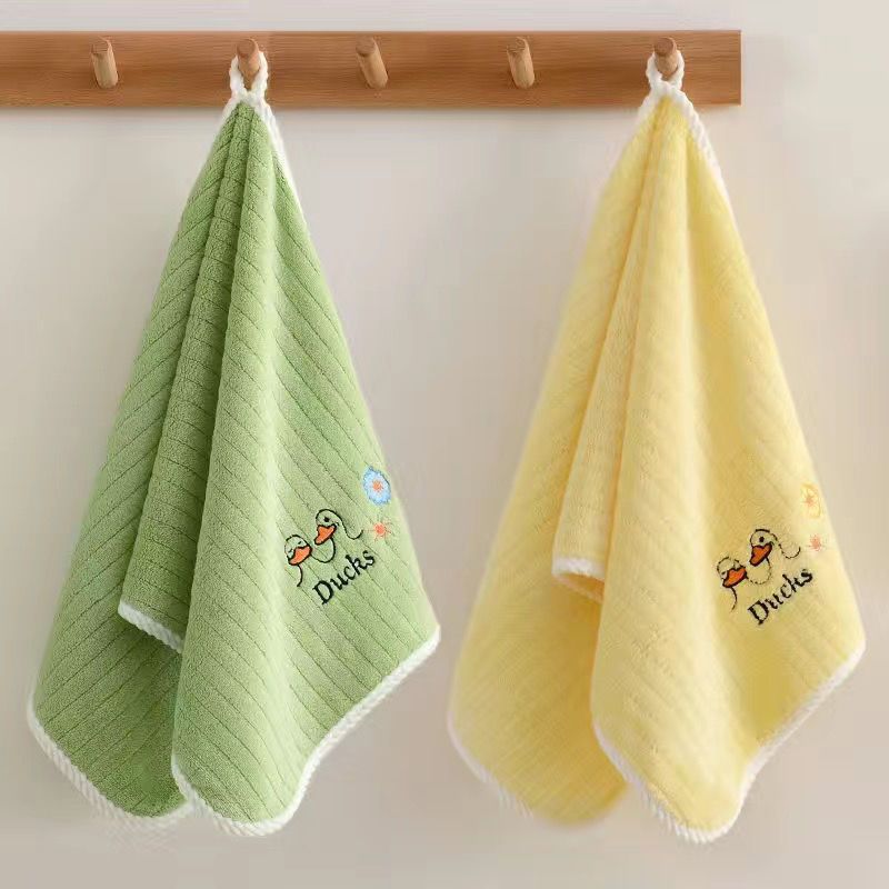26X50 см милое полотенце с узором утки — фото 19