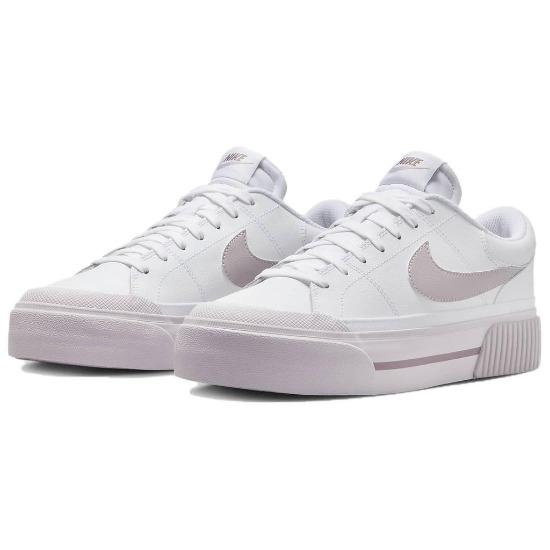 Nike Court Legacy Lift White Smokey Mauve Women Sneakers DM7590-105