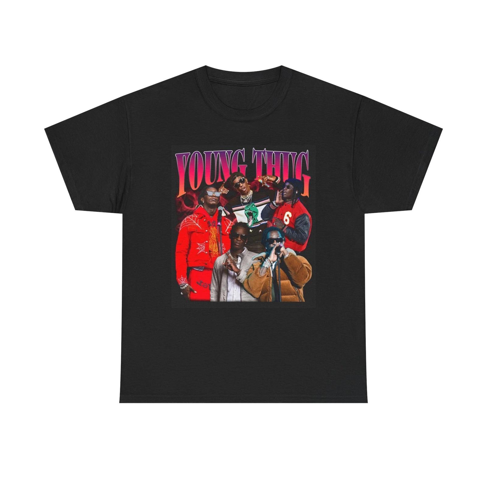 Men s and Women s T-shirts Young Thug Graphic XXXXL