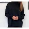 Women's Autumn and Winter High Neck Casual Cardigan Pullover 2-piece Set