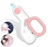 LED Light Cat Dog Nail Clipper Cutter Professional Pet Claw Trimmer with Safety Lock Puppy Kitten Animals Care Grooming Tool