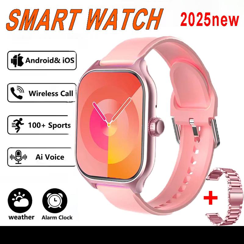 New Smart Watch Men Women Heart Rate Sleep Health Monitoring BT Call Message Notification Multi-sport Mode Smartwatch