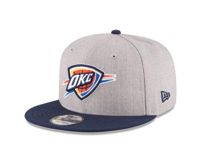 New Era NBA 9Fifty 2 Tone Heathered Snapback Cap One Size Gray