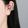 1pair Elegant Butterfly Shape Ear Clip Earphone Charms With Sparkling Zircon Stones For Freeclip1 2 Headphones Charms
